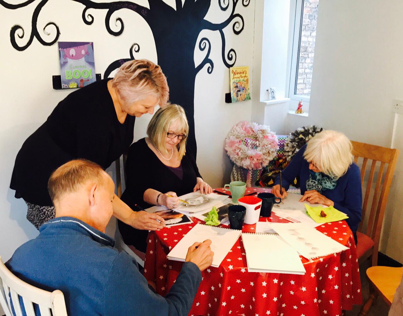 Gallery Painting Pots Knaresborough